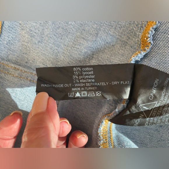 Good American Zara Sculpting Denim Stretch Jumpusit size 2/M NWT - Picture 7 of 8